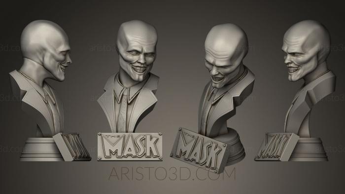 Busts of heroes and monsters (BUSTH_0219) 3D model for CNC machine